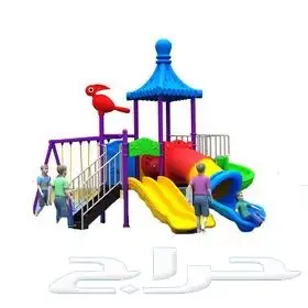 بيت كبير للأطفال والا كبار مراجيح وزحاليق استراحات حدائق 0