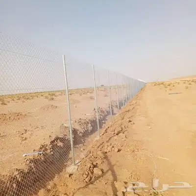 نحن نقوم بتوريد وتركيب جميع انواع الشبوك السياج الحديدي 2