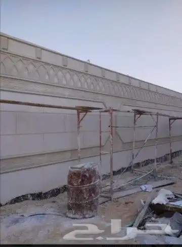 لياسه ملونه مع الديكورات الخارجية بديل الحجر الطبيعي 0