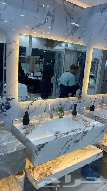 مغاسل رخام جاهزة بأسعار الجملة 6