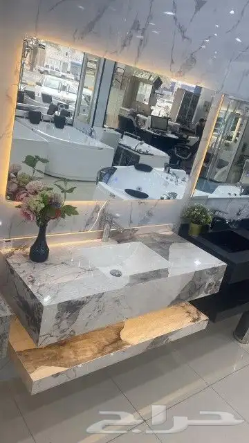 مغاسل رخام جاهزة بأسعار الجملة 7
