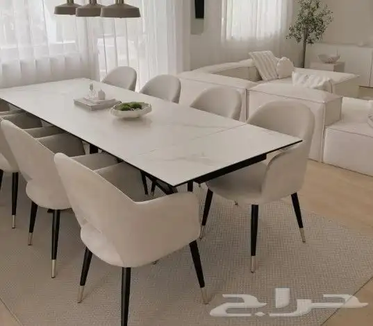 طاولات  طعام كراسي بوفيه الرياض  ابها بقيق عرعر جده مكه ال 5