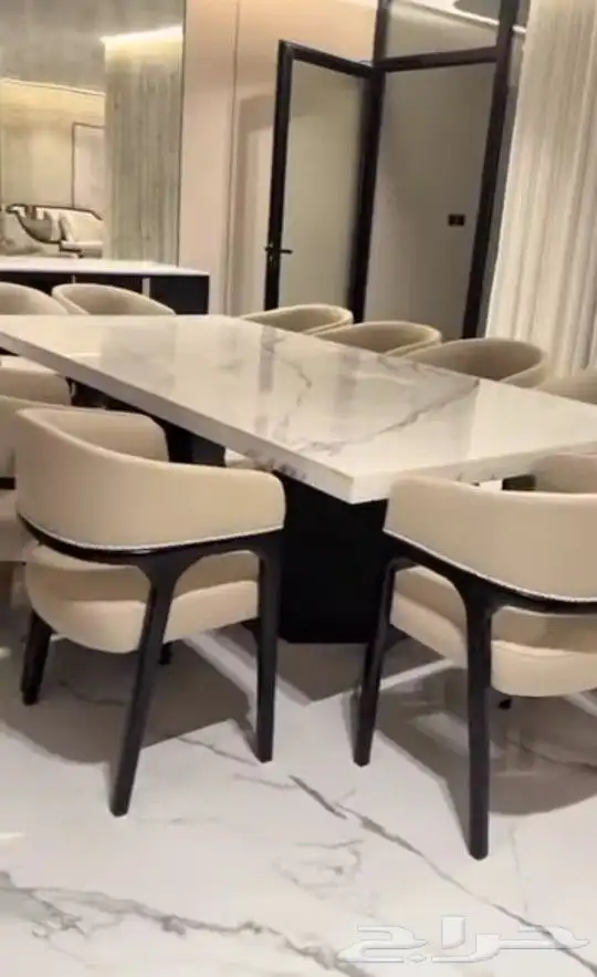 طاولات  طعام كراسي بوفيه الرياض  ابها بقيق عرعر جده مكه ال 3