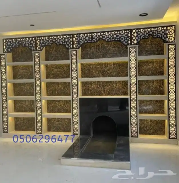 مشب جديد حديثه ورقيه مشبات مودرن مشبات خشب 3