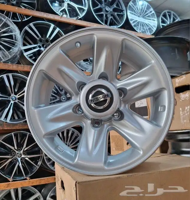 جنوط نيسان فتك مقاس 16 اصليه وكاله موديل 2018_2019-2020 7