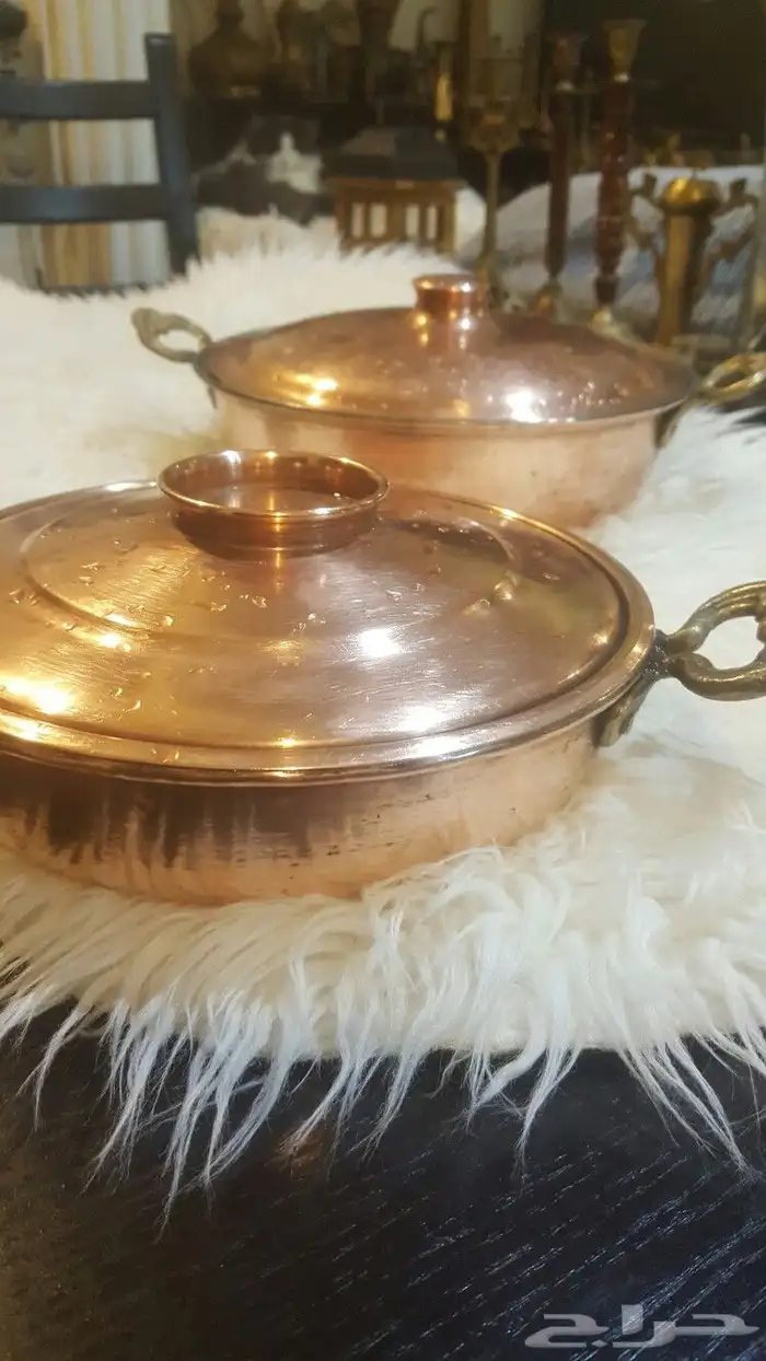تحف نحاسيات قديمه دلل فازات شمعدان 2