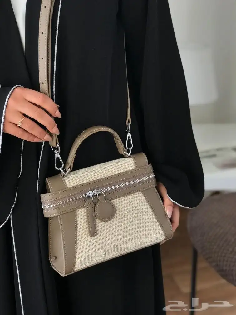 شنط هرمز كواليتي ملحقات شوبنج مقوى وكيس قماش الماركة 45