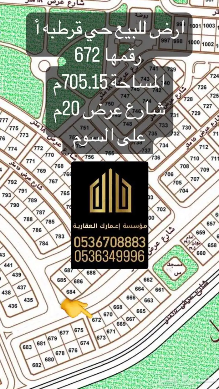 أراضي للبيييع في مختلف أحياء عرعر بأسعار مناسبة 2