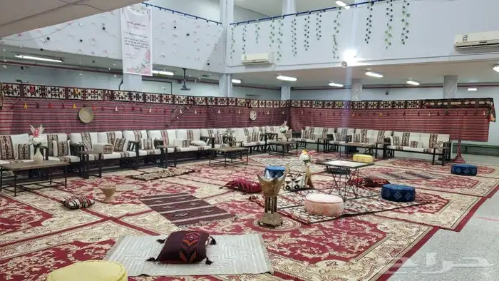 جلسات شعبيه مركاز وارضي للايجار 6