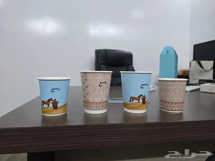 طباعة أكواب ورقية كيس ستيكر كارد تركيب ستكرات كوب مطبعة كوب 6