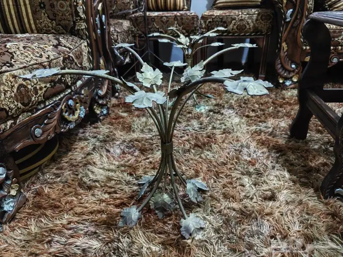 طاولات حديد 5 قطع 5