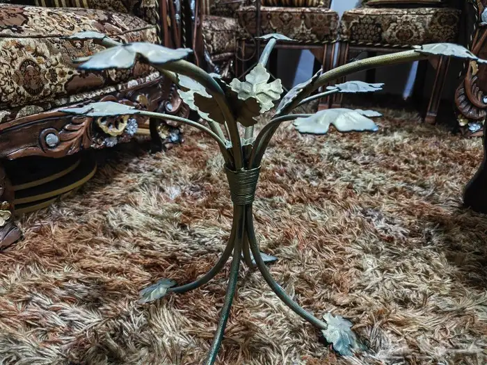 طاولات حديد 5 قطع 2