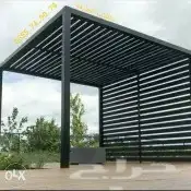 مجلس حديد تيوبات مربع حديد تركيب 8