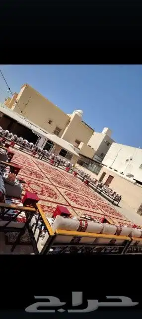 تاجير جلسات شعبية و خيم اوربيه وكل ما يخص حفلات 8