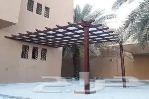 مجلس حديد تيوبات مربع حديد تركيب 9