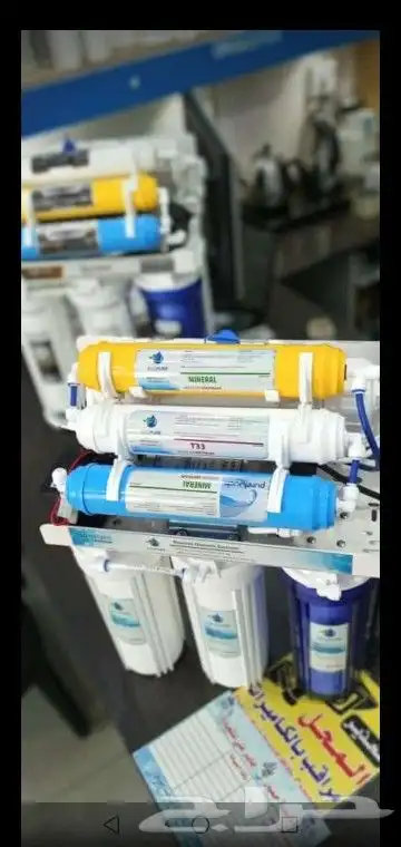 فلاتر تحليه وتنقيه المياه 9