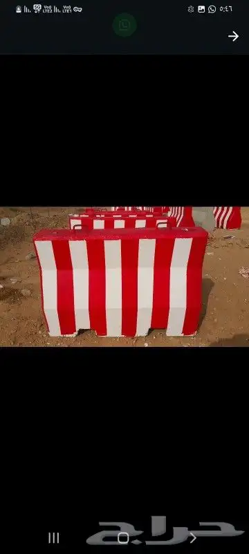 حواجز خرسانية وقواعد أعمدة 6