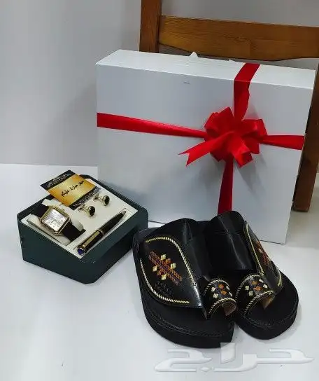 طقم ساعة مع صندل 1