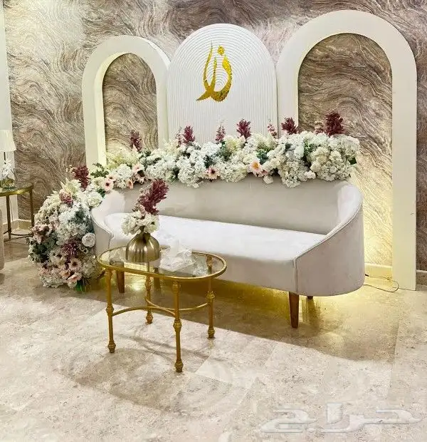 كوشات وطاولات استقبال تجهيز حفلات أبها خميس مشيط 1