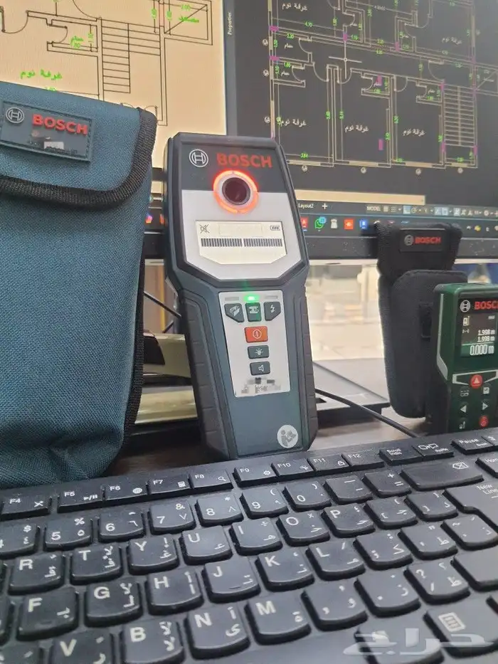 كشف الأعمدة والكابلات خلف الجدران Walls scanning 0