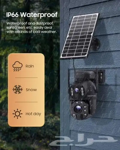 كاميرا مراقبة متحركه زووم هايبرد 20X بشريحه 1