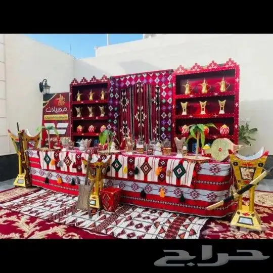 تأجير طاولات طعام خيام أركان شعبيه كنب الرياض 0