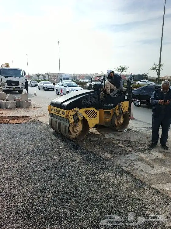 مقاول اسفلت طريق 1