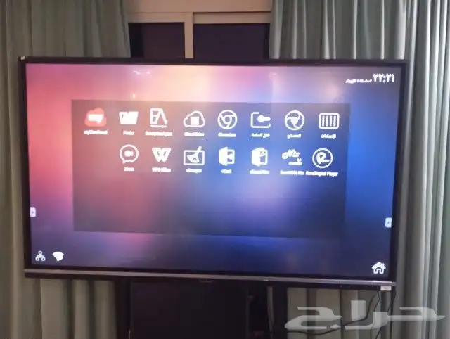 شاشه تفاعيه 75بوصه 4k 4