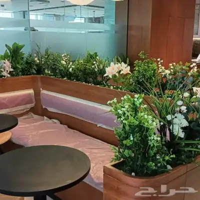 عشب صناعي ديكورات خارجيه ودخليه 7