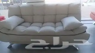 كنبة ثلاثية تفتح وتصبح سرير وكراسي استرخاء ومساج 9