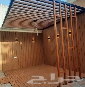 تصميم جلسات ومظلات وتصميم شلالات 0