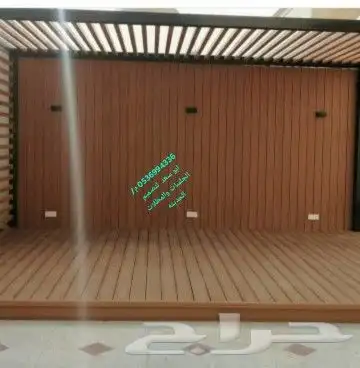 تصميم جلسات ومظلات وتصميم شلالات 1