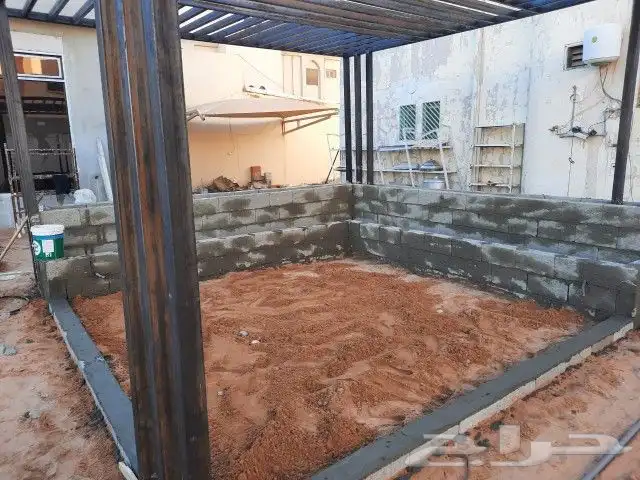 تصميم جلسات ومظلات وتصميم شلالات 3