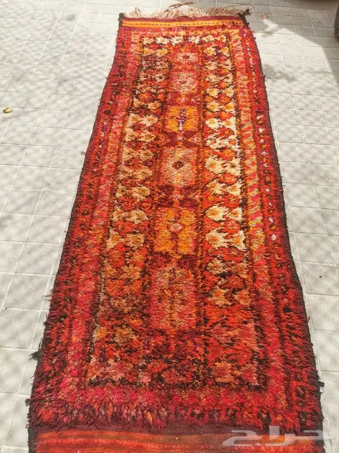 سجادة مده طويله شاويه صوف 7