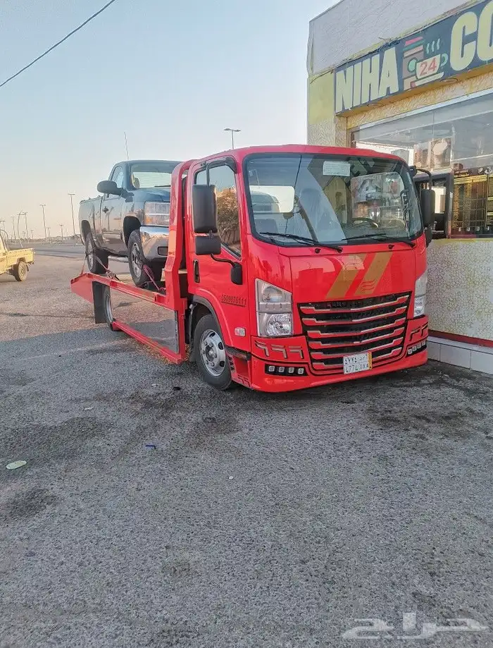 سطحه لنقل السيارات بالقصيم وراجع حايل فاضي بعد العصر 2
