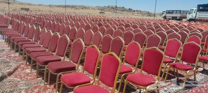 تاجير جلسات خارجية جلسات تراثية تاجير كراسي شفاف وطاولات قزا 1