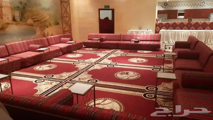 تاجير جلسات خارجية جلسات تراثية تاجير كراسي شفاف وطاولات قزا 3