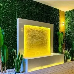 تنسيق حدائق بالأحساء شلالات ونوافير مظلات برجولات 7