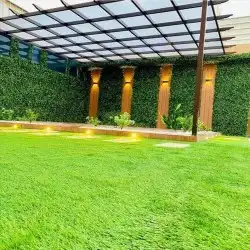 تنسيق حدائق بالأحساء شلالات ونوافير مظلات برجولات 9