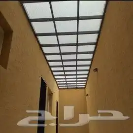 ساندوتش بانل ملاحق مجالس قزاز مظلات حدائق مظلات مواقف سيار 1