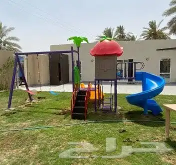 مجموعة العاب حدائق استراحات شاليهات مرجيح وزحاليق جوده عاليه 3