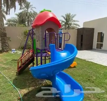 مجموعة العاب حدائق استراحات شاليهات مرجيح وزحاليق جوده عاليه 5