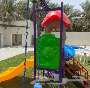 مجموعة العاب حدائق استراحات شاليهات مرجيح وزحاليق جوده عاليه 8