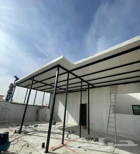 ساندوتش بانل ملاحق مجالس قزاز مظلات حدائق مظلات مواقف سيار 24