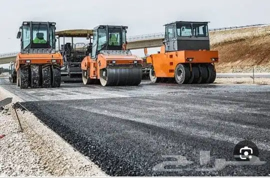 يوجد اسفلت جديد ومقشور ومستخدم توريد وتنفيذ في جميع أنحاء م 8