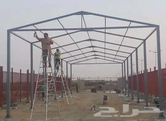 ساندوتش بانل ملاحق مجالس قزاز مظلات حدائق مظلات مواقف سيار 16