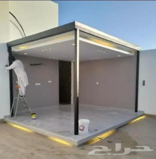 ساندوتش بانل ملاحق مجالس قزاز مظلات حدائق مظلات مواقف سيار 7