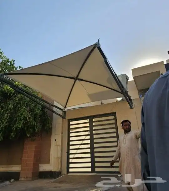 مظلات سيارات الرياض 3