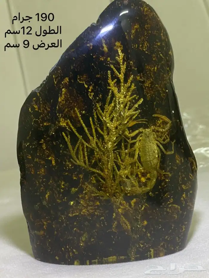 مجسمات ديكورية عقرب ونبته. 8