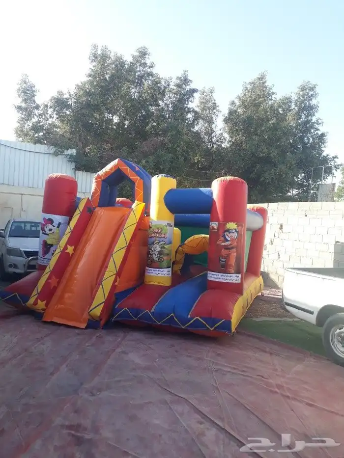 اجار نطيطات زحاليق العاب أطفال 2